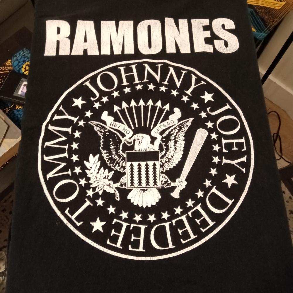 Ramones Black Short Sleeve Tee